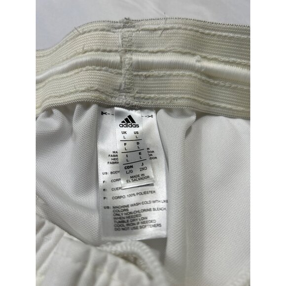 Adidas Boys White Baseball Pants Size L SKU 7102 - Picture 4 of 6